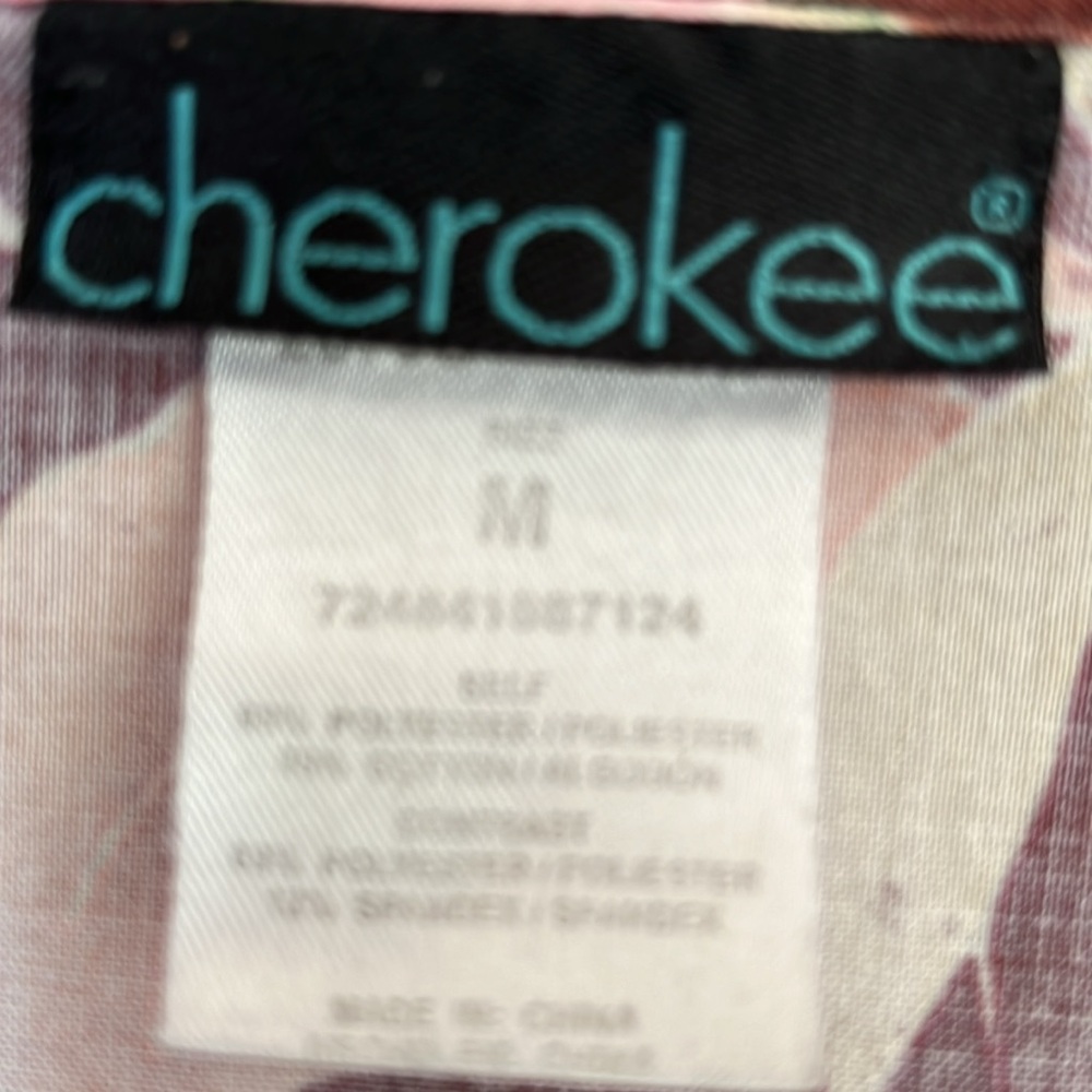 Cherokee Scrub Top - Picture 3 of 3